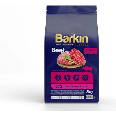 Barkin High Premium Adult Beef 3 kg