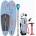 DUOTONE Комплект надуваем SUP борд DUOTONE iSUP Flow Air SLS 10'4 2026 cyan blue