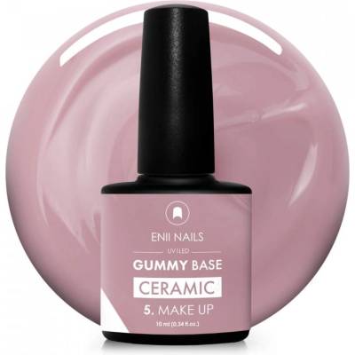 Enii Nails Gummy Base Ceramic 5 Make up 10 ml
