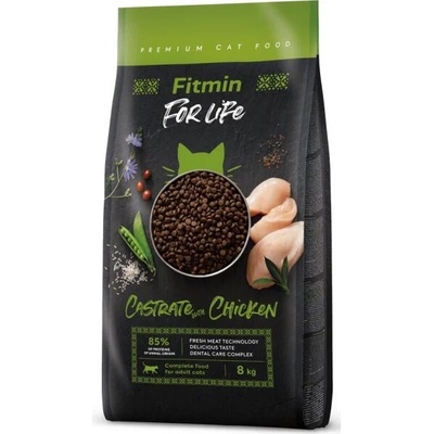 Fitmin Cat For Life Castrate chicken 8 kg
