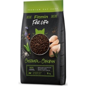 Fitmin Cat For Life Castrate chicken 8 kg