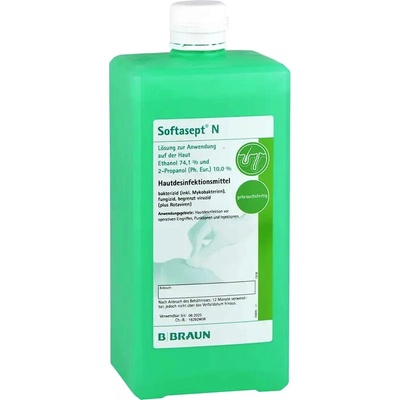 B-Braun Softasept barvený lahev 1 l