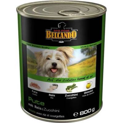 BELCANDO Turkey, Rice & Zucchini 800 g