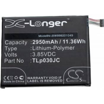 VHBW Батерия за Alcatel 3C / 3V, 2950 mAh (888201049)