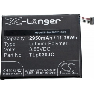 VHBW Батерия за Alcatel 3C / 3V, 2950 mAh (888201049)