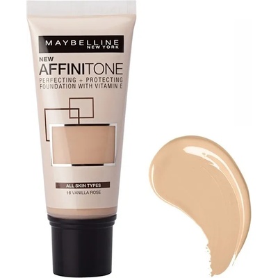 Maybelline New York Maybelline Фон дьо тен Affinitone, 16 Vanilla Rose, 30 ml