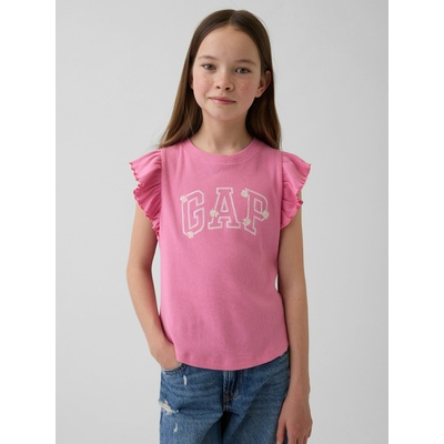 GAP Детска риза с логото на GAP GAP | Rozov | Момичешки | XS