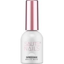 Saute Nails Express bílá růžová báze na nehty 8ml