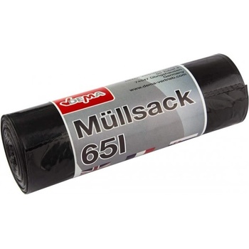Dema Vrecia na odpad 65 l 55 µm 10 ks čierne