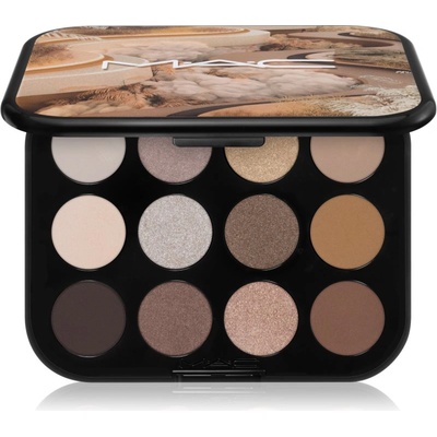 M·A·C Connect In Colour Eye Shadow Palette 12 shades палитра сенки за очи цвят Unfiltered Nudes 12, 2 гр