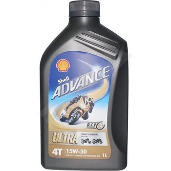 Image 1 of Shell Advance Ultra 4T 15W-50 1 l