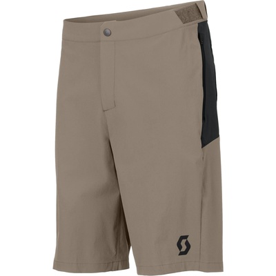 SCOTT Мъжки шорти за колоездене Scott Shorts Vertic Lt with Pad Cycling bottoms - Toast Beige / Black - размер 3XL (055-3564-0416)
