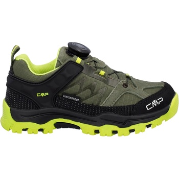 CMP Детски мултиспорт обувки CMP Kid's Kiruna Fitgo WP Multisport shoes - Kaki / Acido - размер 34 (EU) (702-3300-0217)