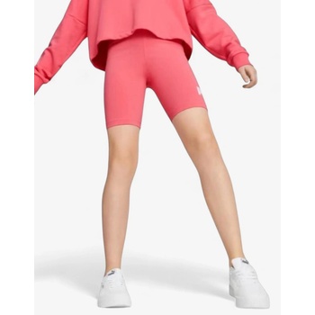 PUMA Essentials Logo Short Tights Pink