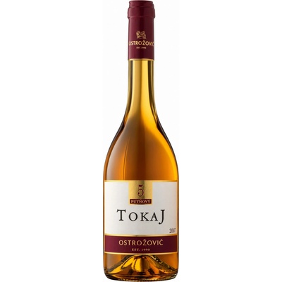 J&J Ostrožovič Tokaj 5-putňový 2007 11% 0,5 l (čistá fľaša)
