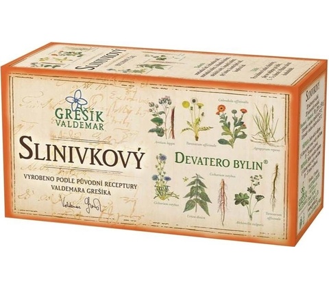 Grešík Devatero bylin Slinivkový 20 ks