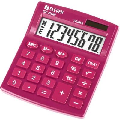 ELEVEN SDC 805NRPKE pink kalkulátor