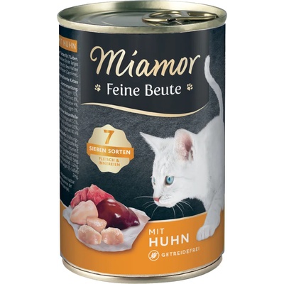 Miamor 12x400г Feine Beute Miamor, консервирана храна за котки - пиле