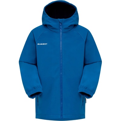 Mammut Детско софтшел яке Mammut Kid's Ultimate Comfort Softshell Hooded Jacket Softshell jacket - Tschiel - размер 116 (EU) (703-6435-0312)