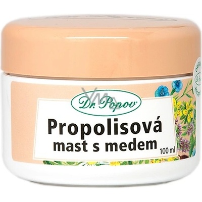 Dr. Popov Propolisová masť s medom 100 ml