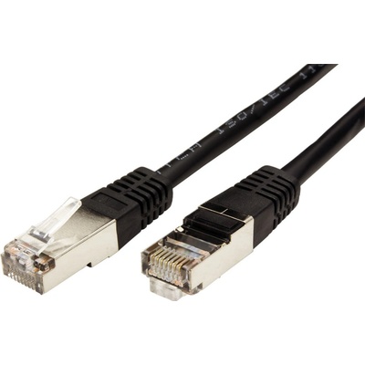 XtendLan PK_5FTP020black Patch, Cat 5e, FTP, 2m, černý