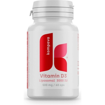 Kompava Vitamin D3 60 kapslí