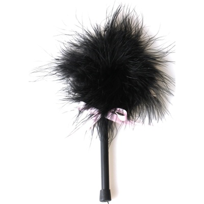 Secret Play Marabou Duster Black