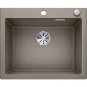 BLANCO Pleon 6 - Силгранитна мивка, 62x51 см, InFino, тартуфо 523693 (523693) Мивка за вграждане