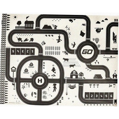 Kontext Podložka na hranie Mesto KX7978 krémová