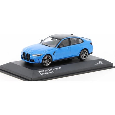 Solido BMW M3 Sedan G80 2023 Competition modrá 1:43