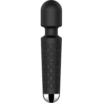 Chisa-novelties Вибро-масажор от Медицински силикон с 28 функции "wacko black" 20 см