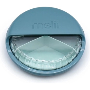 Melii Кутия за снакс Melii - Luxe Spin, 3 отделения, Blue Mint (ML40092)
