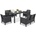BICA Venezia Apetito 6 ратан антрацит комплект Bica (BCVEN6ANT)