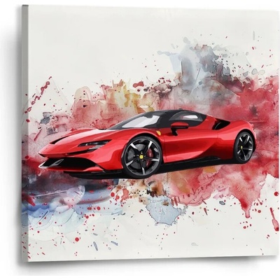 Sablio Obraz Ferrari Paint - 50x50 cm