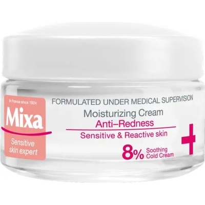 Mixa Anti-Redness хидратиращ и успокояващ крем против зачервяване 50 ml за жени