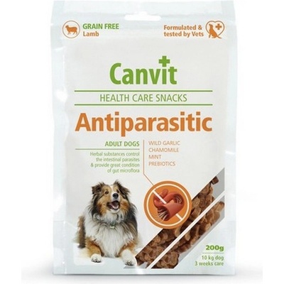 Canvit Snack Antiparasitic polomäkká funkčná pre psov 200 g