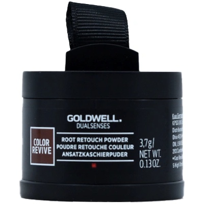 Goldwell Dualsenses Color Revive Root Retouch Powder 3, 7 g нюанс dark brown to black