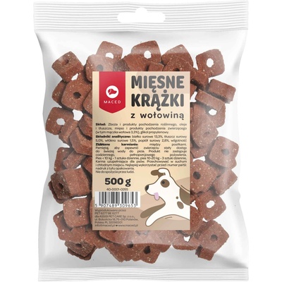 Maced месни пръстени с говеждо месо 500 г