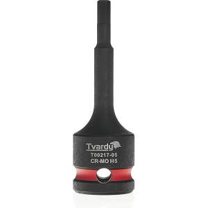 Tvardy Ударна вложка Tvardy HEX 1/2" H5, CR-MO 81864 (T00217-05)