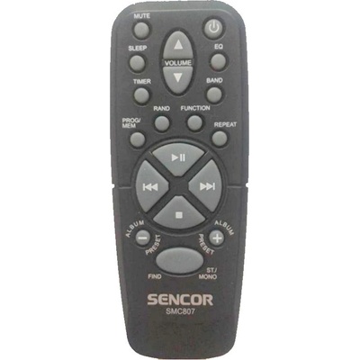 GENERAL SENCOR SMC807 - съвместимо дистанционно управление на марката General (SMC807)