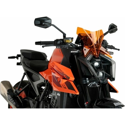PUIG Plexi na motorku PUIG NEW GEN. SPORT 21995T oranžová
