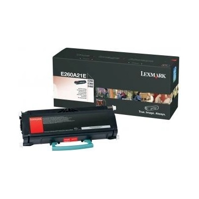 Lexmark E260A21E черен (black) оригинален тонер (E260A21E)