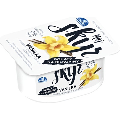 Milko Můj Skyr 0% vanilka 130 g