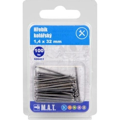 M.A.T. GROUP hřebík kolářský 32x1,4mm (100ks) MAT600451