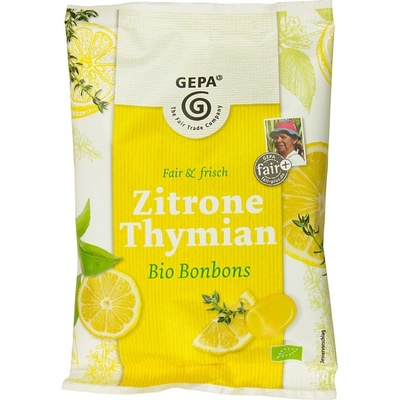Gepa BIO bonbóny citrón s tymiánem, 100 g