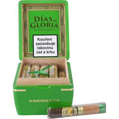 AJ Fernandez Dias de Gloria Brazil Robusto 20 ks