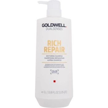 Goldwell Dualsenses Rich Repair 1000 ml шампоан за сухи и късащи се коси за жени