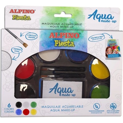 Set Alpino make up vodové farby 6 ks