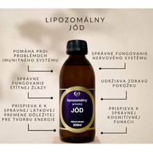 Zdravý svet Lipozomálny prírodný jód 200 ml