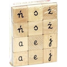 Tupiko bloky - malá písmena (abeceda) naučit se číst psát